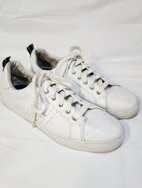Tommy Hilfiger Lelita White Lace Up Sneakers Women's Size 10 Casual Shoes